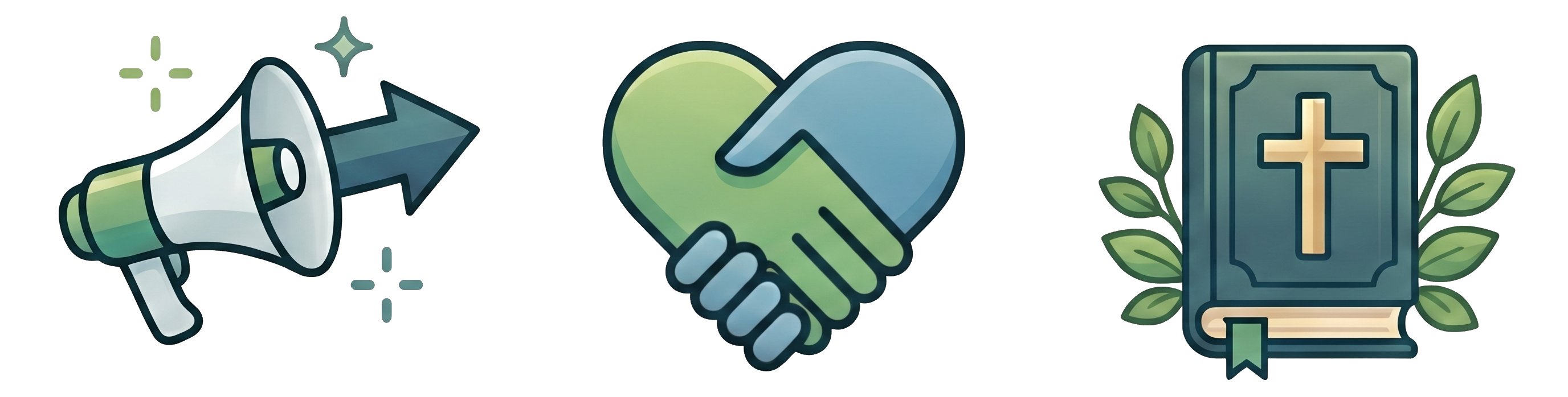 Go Grow Give - The Great Commission framework